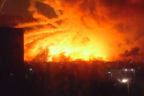 Киев обвинил Россию во взрывах на складе боеприпасов под Винницей