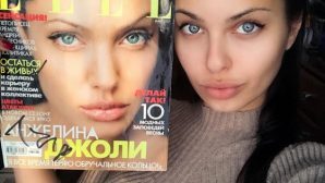 Русская «Анджелина Джоли» засветилась на фото без макияжа
