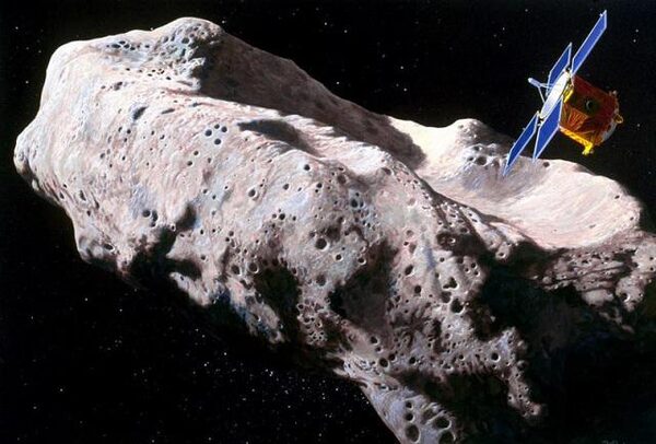 На астероиде Эрос найдена инопланетная станция