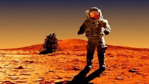 NASA высадило на Марс первых людей