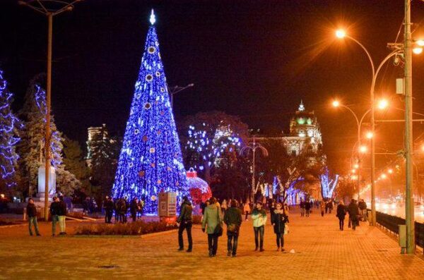 Стало известно, когда на улицах Ростова-на-Дону появятся новогодние елки