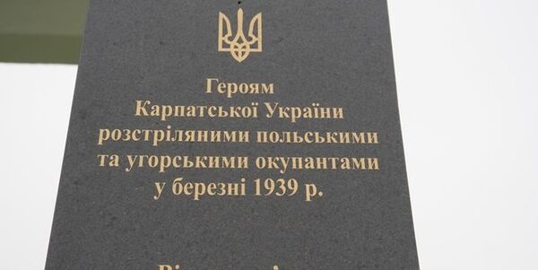 Украинского посла вызвали в МИД Польши из-за мемориала солдатам Карпатской Украины