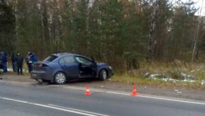 В Ивановской области столкнулись три иномарки, два человека погибло
