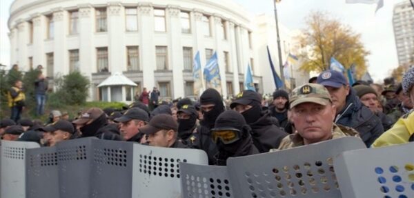 В полиции назвали число задержанных и пострадавших в ходе протеста у Рады