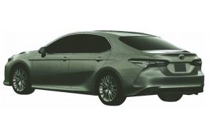 Бизнес-седан Toyota Camry для РФ рассекречен на патентных изображениях