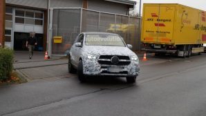Обновлённый внедорожник Mercedes-AMG GLE 63 2019 замечен на тестах?