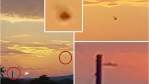 Очевидец заснял НЛО, кружащее над Польшей, Румынией и Венгрией