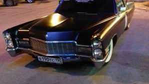В Воронеже сфотографировали шикарный Cadillac 1968 года выпуска