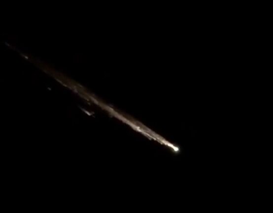 Захватывающее видео падения спутника «Метеор-М» появилось в Сети