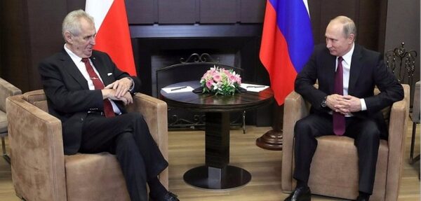 Земан поздравил Путина и Асада с победой в Сирии