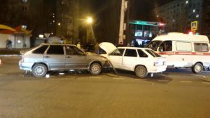 Автоледи спровоцировала тройное ДТП в Астрахани с участием «Скорой»