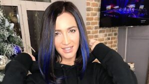 Ольга Бузова кардинально сменила имидж, перекрасив волосы в синий цвет