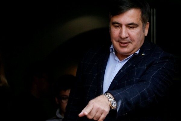В Киеве произошла потасовка между сторонниками Саакашвили и силовиками