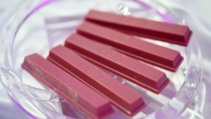 Nestle впервые выпустила Kit-Kat с розовым шоколадом