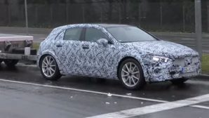 Тестовый Mercedes-Benz GLA замечен на дорогах Германии?