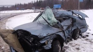 На Алтайской трассе Р-256 произошло жуткое ДТП с тремя погибшими