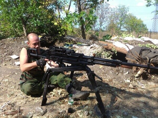 На Донбассе испытали самую большую снайперскую винтовку в мире