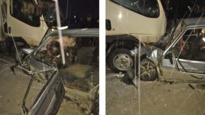 На трассе в Новосибирской области произошло смертельное ДТП Лады и грузовика