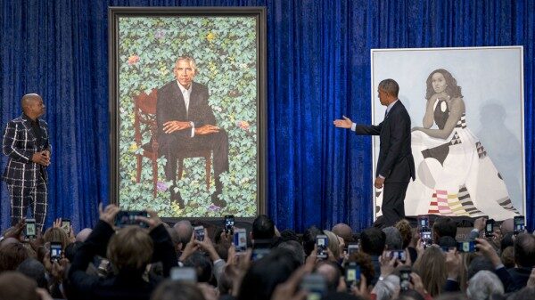 Соцсети насмешил официальный портрет Барака Обамы