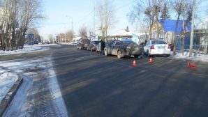 В Саранске водитель «Киа» устроил массовое ДТП на встречке