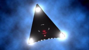 Чёрный треугольный НЛО засняли над Орегоном