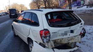Пьяный водитель устроил ДТП в Благовещенске сбежал с места аварии