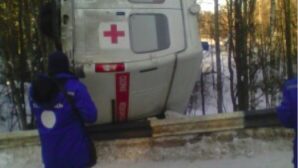 «Скорая помощь» попала в ДТП в Приозерском районе