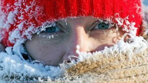 В Оренбуржье идут мороз и сильный ветер