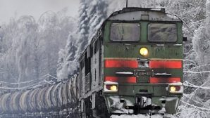 В Пыталовском районе грузовой поезд ударил «Ауди» и протащил 500 метров по рельсам