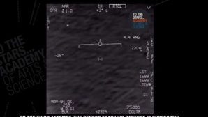 В Сети появилось видео перехвата НЛО американским истребителем