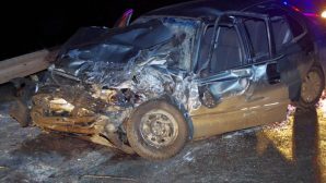 Жуткое ДТП в Тихорецке: машины всмятку, водитель погиб