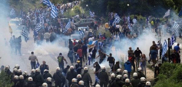 В Греции прошли протесты из-за соглашения с Македонией