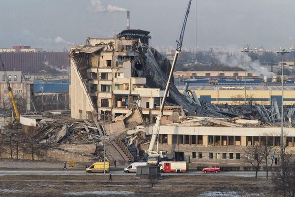 В Санкт-Петербурге рухнула крыша спортивно-концертного комплекса