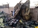 В Тегеране на взлете упал украинский самолет