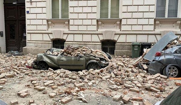 Землетрясение магнитудой 5.3 балла привело к сильным разрушениям в Хорватии