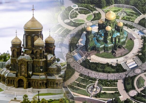 Минобороны объявило об окончании строительства главного храма ВС РФ