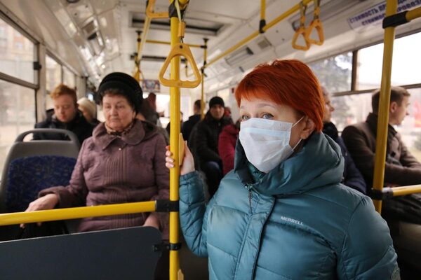 В Ростовских автобусах штрафуют нарушителей масочного режима