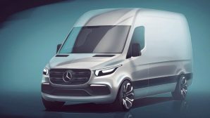 Mercedes-Benz опубликовал первое изображение Sprinter нового поколения