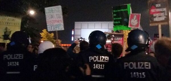 В Берлине прошла акция против AfD, есть задержанные