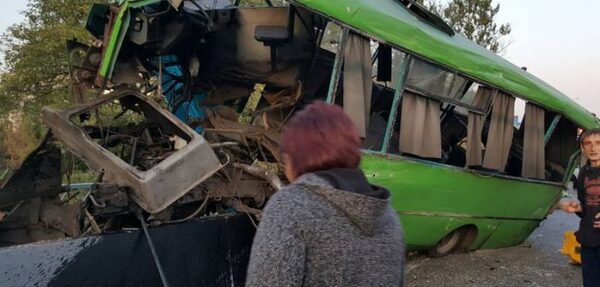 В Харьковской области произошло ДТП с автобусом, пострадали 23 человека