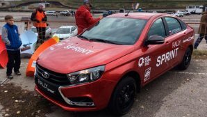 LADA показала раллийную версию седана Vesta Rally Sprint