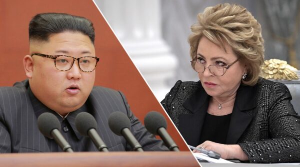Матвиенко приняла обращение Ким Чен Ына