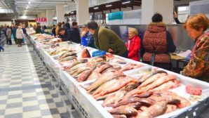 Новый рыбный павильон? открыли на Центральном рынке в Ростове