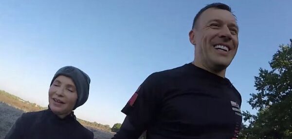 Опубликовано видео пробежки с Тимошенко