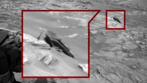 Учёные обнаружили на Марсе в каньоне останки НЛО