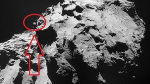На комете Чурюмова-Герасименко найден яйцеобразный НЛО? — ученые