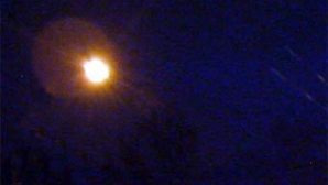 Ночью над Аризоной появился таинственный огненный шар