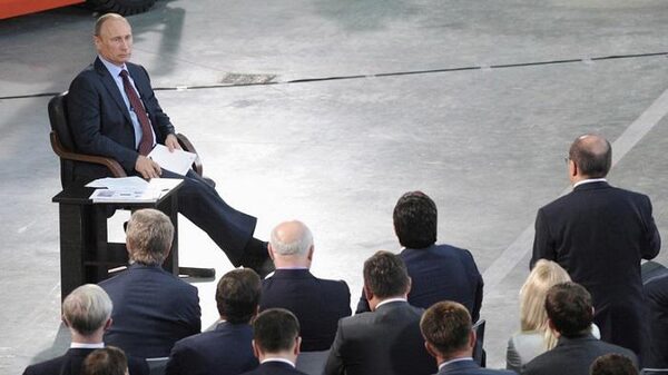 Большая пресс-конференция Путина: "Зачем вы идете на выборы?"