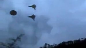 Рассекречено видео погони истребителей США за НЛО