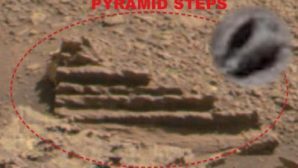 Уфологи: на Марсе обнаружены ступеньки разрушенного здания